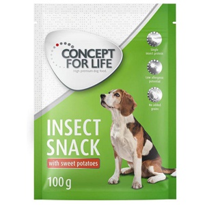 Concept for Life Insect Snack mit Süßkartoffeln Produktbild