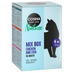 Sparpaket Cosma Nature Frischebeutel 36 x 50 g Produktbild