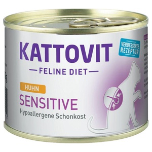 Kattovit Feline Diet Sensitive Huhn 185 g Produktbild