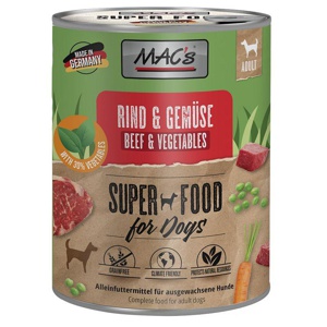 Sparpaket MAC's Nassfutter für Hunde 24 x 800 g Produktbild