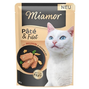 Miamor Pâté & Filet 10 x 85 g Produktbild