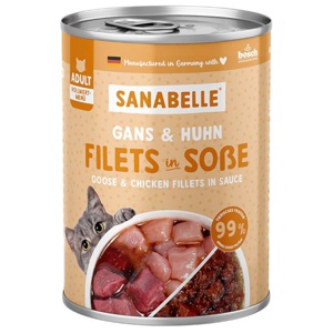 Sparpaket Sanabelle Fleisch in Soße 24 x 380 g Produktbild