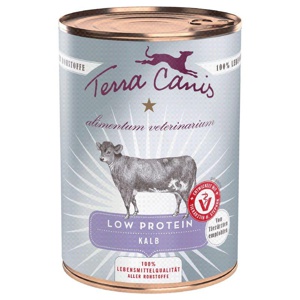Sparpaket Terra Canis Alimentum Veterinarium Low Protein 12 x 400 g Produktbild