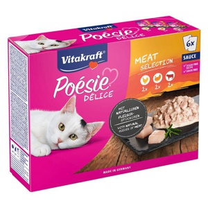 Vitakraft Poésie Delice Adult 6x85g Fleisch Produktbild