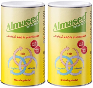 Sparset Almased Vital - Pflanzen - Eiweißkost 2 x 500 g Pulver - Unterstützend bei einer Diät Produktbild