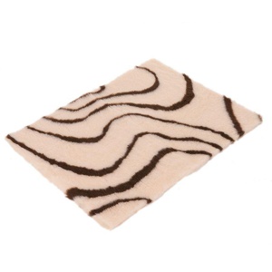 Vetbed® Isobed SL Haustierdecke Wave, creme/braun Produktbild