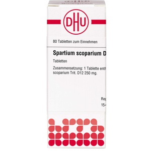SPARTIUM SCOPARIUM D 12 Tabletten Produktbild