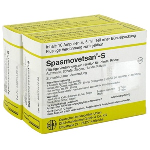 SPASMOVETSAN S Injektionslösung vet. Produktbild