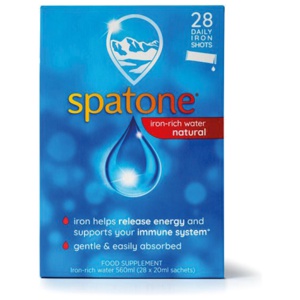Spatone 100% Natural Iron Supplement 28-day pack product image