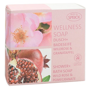 Speick Wellness Sæbe Rose, Granatæble   200 gr produktbillede