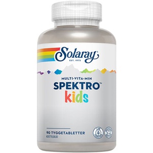 Solaray Spektro Kids Multivitamin Tyggetabletter produktbillede