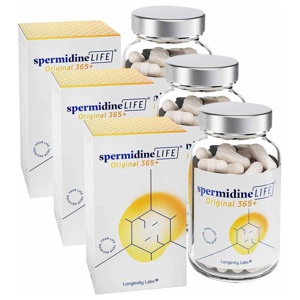 spermidine LIFE Original 365+ 3X60 St Kapseln Produktbild