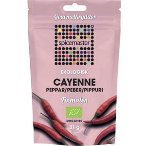 Spicemaster Cayennepeppar ståpåse 21 g produkt bild