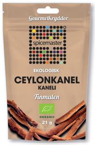 Spicemaster Kanel Ceylon ståpåse 21 g produkt bild