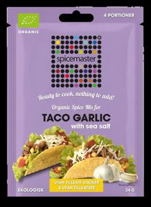 Spicemaster Taco Garlic with Sea Salt 34 g produkt bild