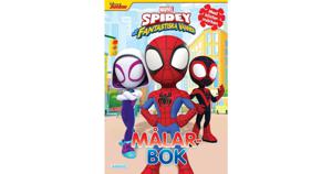 Spidey och hans fantastiskia vänner Målarbok produkt bild