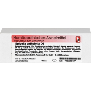 SPIGELIA ANTHELMIA D 6 Globuli Produktbild