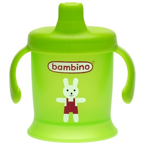 Spill proof cup 1-pack - Bambino Grön produkt bild