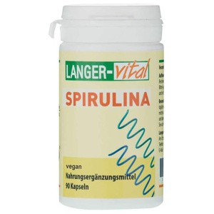 Spirulina 300 mg Kapseln, 90 St Kapseln Produktbild