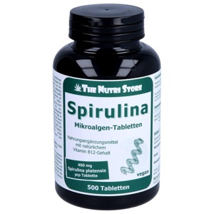 SPIRULINA 400 mg Tabletten Produktbild