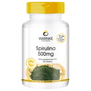 Spirulina 500 Tabletten Produktbild