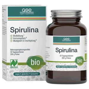 GSE Spirulina Bio Naturland Pulver Produktbild