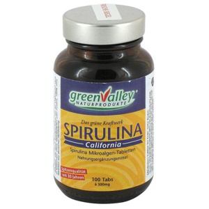 Spirulina Earthrise Tabletten, 100 St Tabletten Produktbild