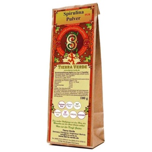Spirulina Pulver, 100 g Pulver Produktbild