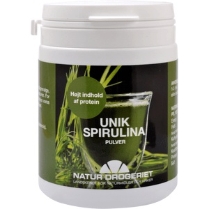 Spirulina Unik pulver - 70 gram produktbillede