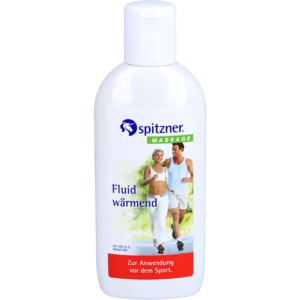 Spitzner Massage Fluid wärmend, 200 ml Einreibung Produktbild