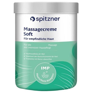 Spitzner Massagecreme soft, 1000 ml Creme Produktbild