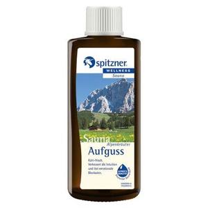 SPITZNER Saunaaufguss Alpenkräuter Wellness Produktbild