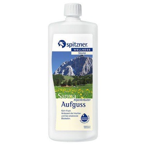 SPITZNER Saunaaufguss Alpenkräuter Wellness Produktbild