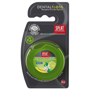Splat Tandtråd Bergamot & Lime 30 m produktbillede