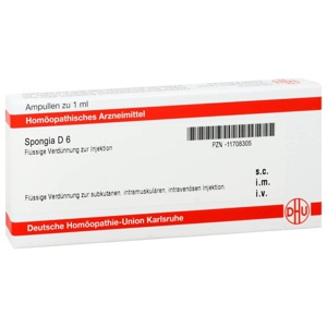 SPONGIA D 6 Ampullen Produktbild