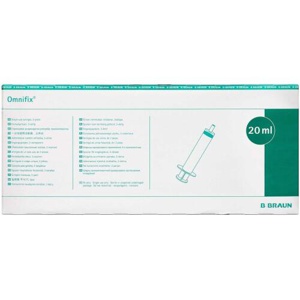 Sprøjte Omnifix Luer 20 ml 100 stk. produktbillede