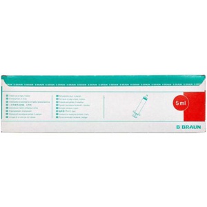 Sprøjte Omnifix Luer 5 ml 100 stk. produktbillede