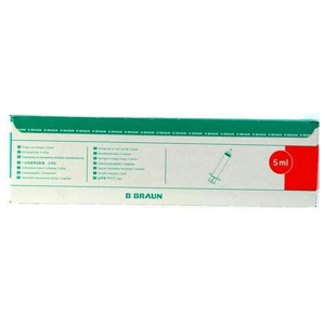Omnifix sprøjte luer lock 5 ml - 100 stk. produktbillede