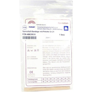 Spreizfussbandage mit Pelotte, 1 St Bandage Produktbild