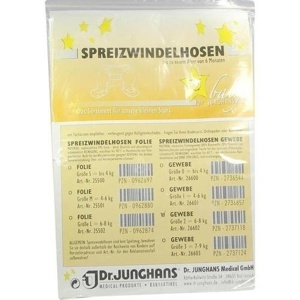 Spreizhöschen Gewebe für Säuglinge Größe 2, 1 St n.v. Produktbild