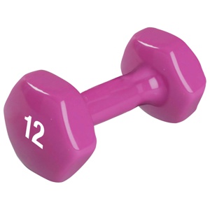 Spri Dumbbell Vinyl 5,5 kg Single produkt bild