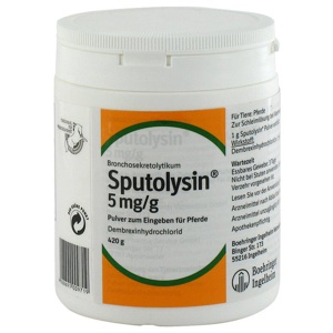 SPUTOLYSIN Pulver f.Pferde Produktbild