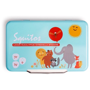 Squitos 24-pack - Eucalyptus- och citronellastickers produkt bild