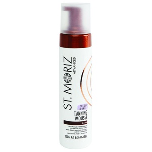 St Moriz Colour Correcting Tanning Mousse Dark 200 ml produkt bild