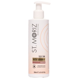 St Moriz Pro Insta-Grad Shimmer Tan Medium 200 ml produktbillede