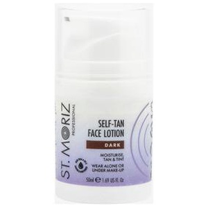St. Moriz Professional Self-Tan Face Lotion - Dark - 50 ml. produktbillede
