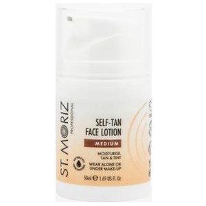 St. Moriz Professional Self-Tan Face Lotion - Medium - 50 ml. produktbillede