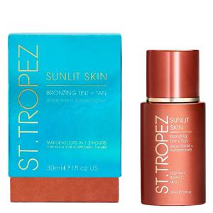 St.Tropez Self Tan Express Sunlit Skin Bronzing Tint + Tan 30 ml produkt bild