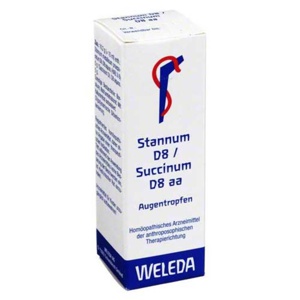 STANNUM D 8 succinum D 8 aa Augentropfen Produktbild