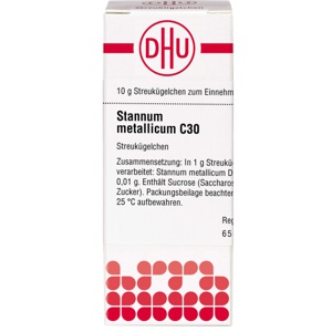STANNUM METALLICUM C 30 Globuli Produktbild
